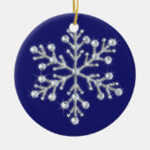 Crystal Snowflake Ornament (Voorkant)