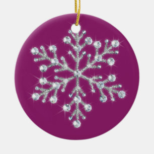 Crystal Snowflake Ornament