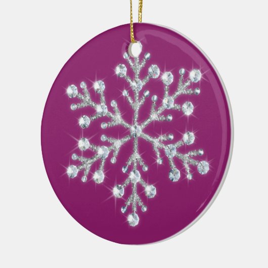Crystal Snowflake Ornament (Links)
