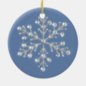 Crystal Snowflake Ornament (Achterkant)