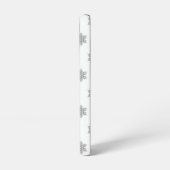 Crystal Snowflake patroon - Samsung Galaxy Hoesje (Linkerkant)