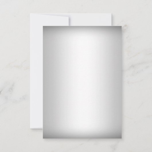 Crystal Snowflake Silver Winter behalve de datum Save The Date (Achterkant)