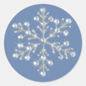 Crystal Snowflake Sticker (Voorkant)
