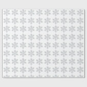 Crystal Snowflake Wrapping Paper - white Cadeaupapier (Vlak)
