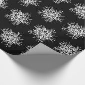 Crystal Snowflakes Cadeaupapier (Hoek)