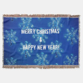 Crystal Snowflakes Deken (Voorkant)