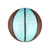 Crystal Snowflakes Pattern Basketbal (Verticaal)