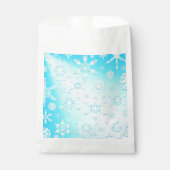 Crystal Snowflakes Pattern Bedankzakje (Voorkant)