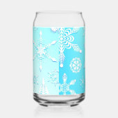 Crystal Snowflakes Pattern Blikvorm Glas (Rechts)