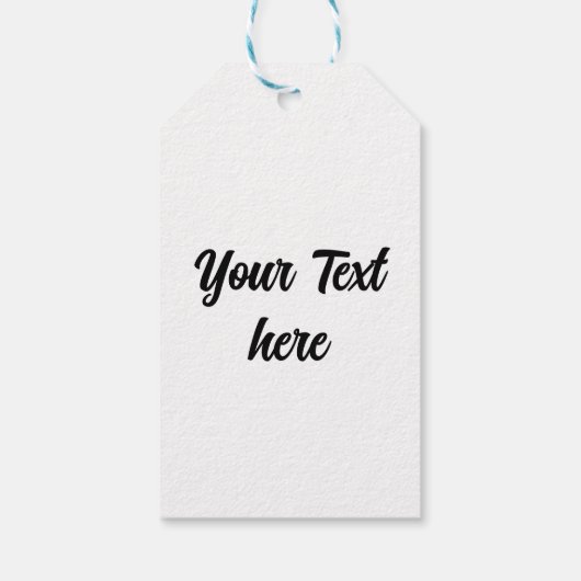 Crystal Snowflakes Pattern Cadeaulabel (Achterkant)