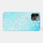 Crystal Snowflakes Pattern Case-Mate iPhone Case (Achterkant (horizontaal))