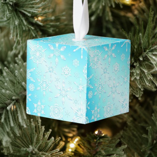 Crystal Snowflakes Pattern Decoratie (Boom)