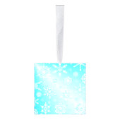 Crystal Snowflakes Pattern Decoratie (Rechts)