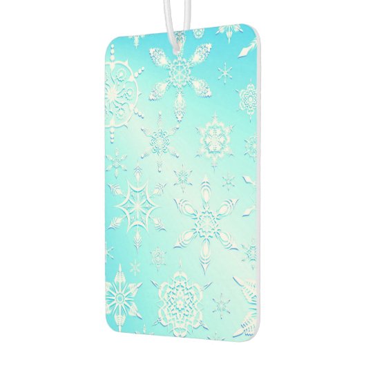 Crystal Snowflakes Pattern Luchtverfrisser (Links)