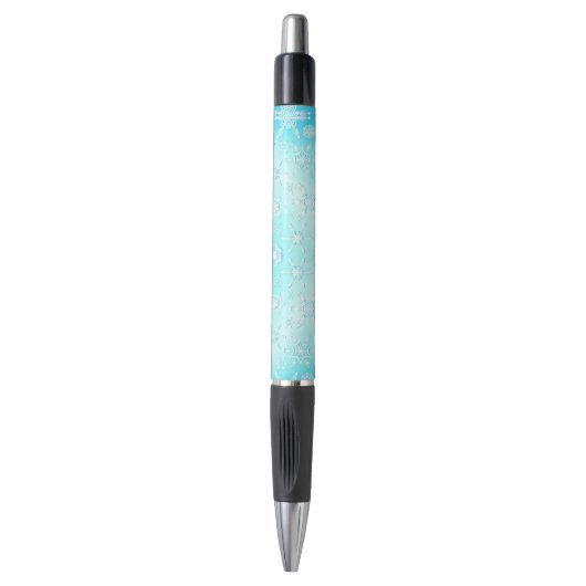 Crystal Snowflakes Pattern Pen (Voorkant Verticaal)