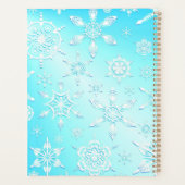 Crystal Snowflakes Pattern Planner (Achterkant)