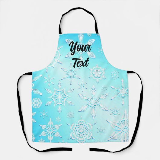 Crystal Snowflakes Pattern Schort (Voorkant)