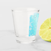 Crystal Snowflakes Pattern Shot Glas (Links)