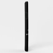 Crystal Snowflakes zwarte iPhone Case (Achterkant/rechts)