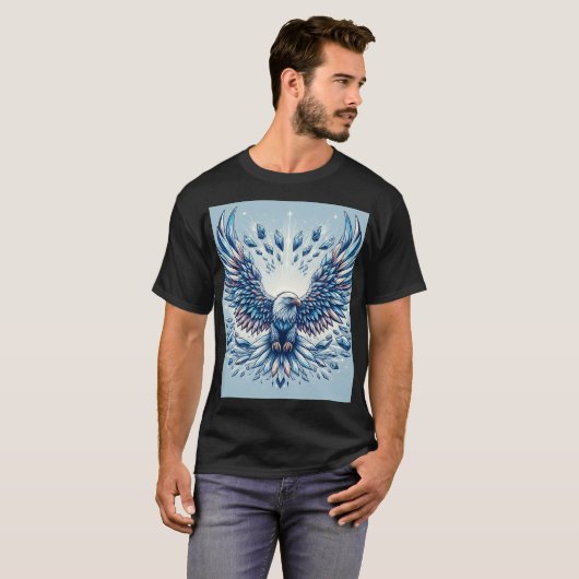"Crystal Soar" T-shirt (Voorkant volledig)