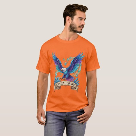 Crystal Soar – The Eagle of Transformation Tee T-shirt (Voorkant volledig)