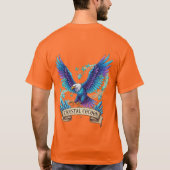 Crystal Soar – The Eagle of Transformation Tee T-shirt (Achterkant)