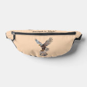 "Crystal Soaring Eagle" Heuptasje (Liggend)