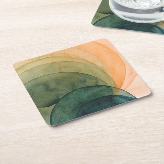 Crystal Spade Kartonnen Onderzetters (Schuin)