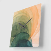 Crystal Spade Vierkante Klok (Hoek)