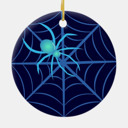 Crystal Spider Keramisch Ornament (Achterkant)
