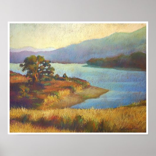 Crystal Spring Sunset Poster (Voorkant)