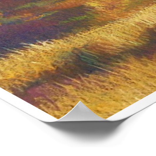 Crystal Spring Sunset Poster (Hoek)