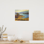 Crystal Spring Sunset Poster (Keuken)