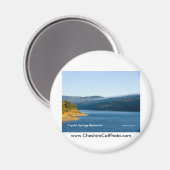 Crystal Springs Reservoir California Producten Magneet (Voorkant / Achterkant)