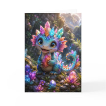 Crystal Sprout – Schattige Kristallen Draak Fantas