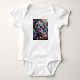 Crystal Sprout – Schattige Kristallen Draak Fantas Romper