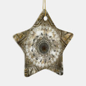 'Crystal' Star Ornament (Silver/Gold) (Rechts)