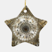 'Crystal' Star Ornament (Silver/Gold) (Voorkant)