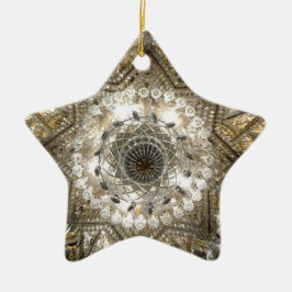 'Crystal' Star Ornament (Silver/Gold)