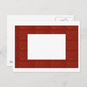 Crystal Stone Border: BEWERKBAAR tekst of afbeeldi Briefkaart (Voorkant / Achterkant)