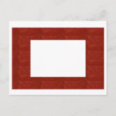 Crystal Stone Border: BEWERKBAAR tekst of afbeeldi Briefkaart (Voorkant)