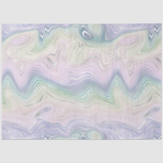 Crystal Strata Serie Ontwerp 1 Tissuepapier (Voorkant)