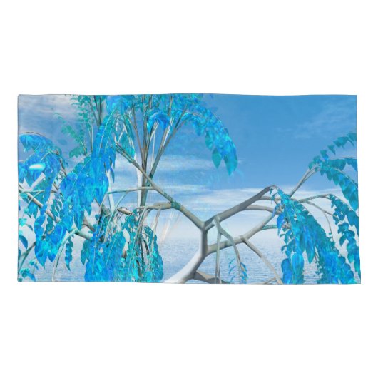 Crystal Summer Tree Kussensloop (Achterkant-Links)