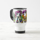 "Crystal, Sunny, Buttercup" Rainbow Fairy Mok (Voorkant links)