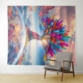 Crystal Sunrise Wandkleed (In Situ (horizontaal))