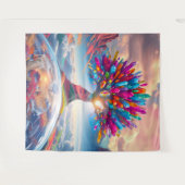 Crystal Sunrise Wandkleed (Voorkant (horizontaal))