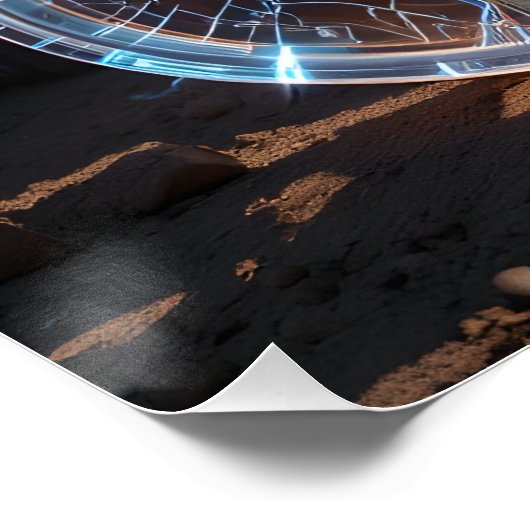 Crystal Tactical Guitar Perfect Poster (Hoek)