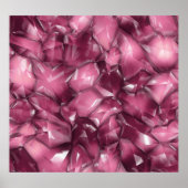 Crystal Textuur Groot Collectie Naadloos Poster (Voorkant)