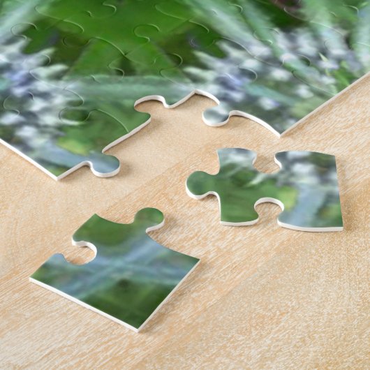 Crystal Thistle floral pattern Legpuzzel (Zijkant)