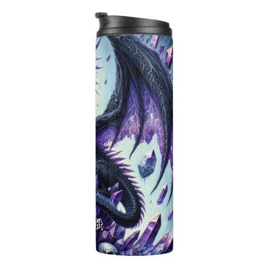 Crystal Throne Dragon Thermosbeker (Geroteerd rechts)